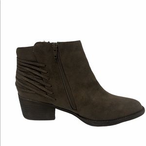 Volatile Boho Western Booties in Brown 10